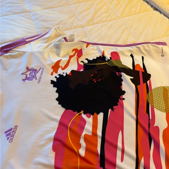 Adidas &Thebe Magugu Plus Size Short Set - Picture 5 of 16